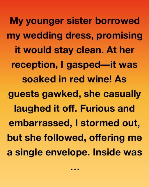 A Wedding Surprise: The Gift Inside the Envelope