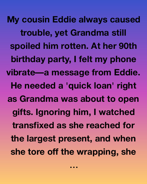 Grandma’s Birthday Surprise